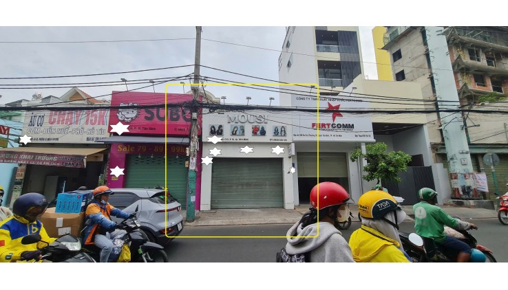 Cho thuê nhà Mặt Tiền Âu Cơ 225m² - KHU CỰC SẦM UẤT